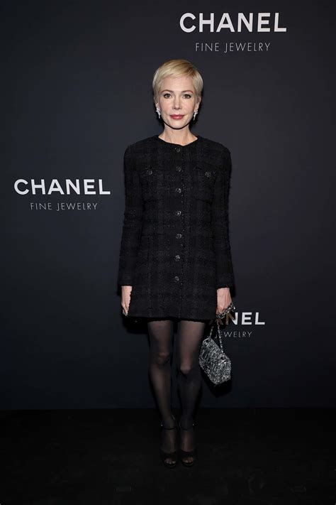 michelle williams chanel dress